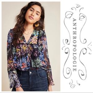 Vineet Bahl Vivienne Embroidered Blouse